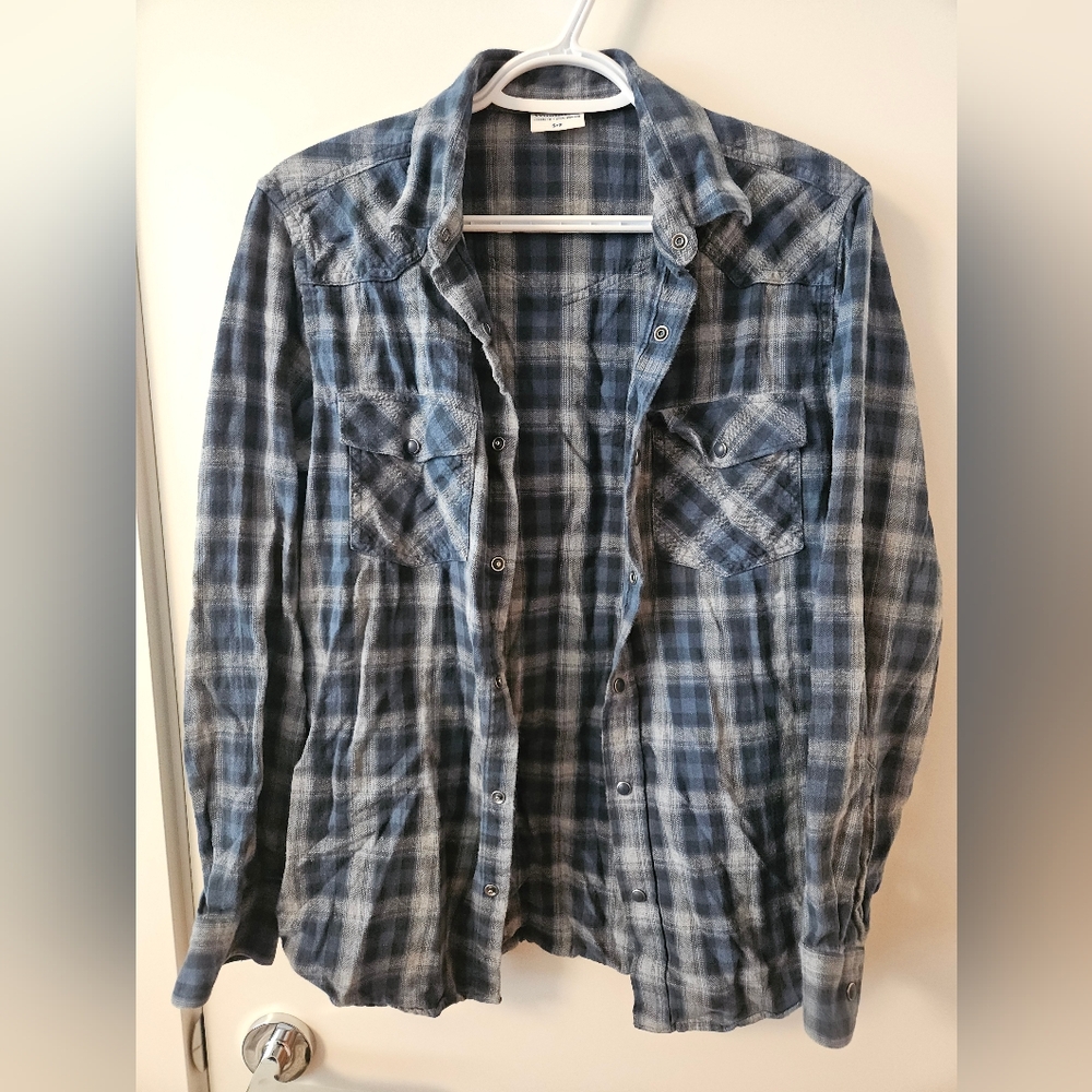 Men's Blue Windriver Flannel